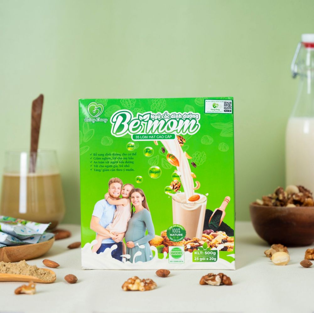 Ngũ cốc cho bà bầu Bemom 35 hạt mới